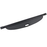 ITrims Rear Trunk Cargo Cover for Hyundai Tucson Retractable Cargo Luggage Security Shade Cover Trim Interior Car Accessories Black (for 2022 up)