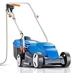 Hyundai 12.5"/32cm 320mm Corded Electric Lawn Mower, 3 Cutting Heights, 25L Grass Collector, 10m Power Cable, Lightweight, 1000w 230v /240v with 3 Year Warranty