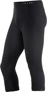 Falke Men's Standard SK A 3/4 Base Layer Bottom, Black (Black 3000)