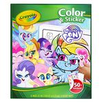 Crayola My Little Pony Coloring Pages and Stickers, Gift for Kids, Ages 3, 4, 5, 6