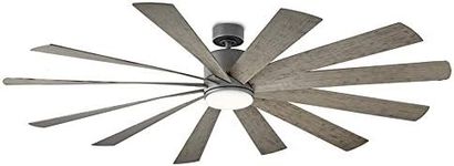 Modern Forms FR-W1815-80L35GHWG Windflower Ceiling Fan, Graphite