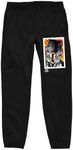 Bioworld Jurassic Park Jurassic Stamp Men's Black Jogger Pants-Large