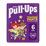 Huggies Pull-Ups Unisex Day Time Training Nappy Pants, Size 6, 20 Pants