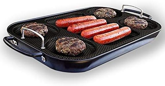 Yukon Glory Premium BBQ Serving Tray Basket, Serve Hot Dogs, Burgers, Grilled Vegetables, in Style