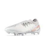 New Balance Men's Furon V7 Dispatch FG Soccer Shoe, Silver/Brighton Grey/Copper, 12.5