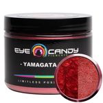 Eye Candy Premium Mica Powder Pigments | Multipurpose DIY Arts and Crafts Additive | Acrylic, Woodworking, Bath Bombs, Resin, Epoxy, Soap, Fishing Lures (Yamagata Red)