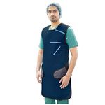 IS IndoSurgicals lead apron for x-ray protection, BARC Approved (Lead Equivalency 0.50mm)