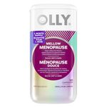 OLLY Mellow Menopause Capsules with EstroG-100® for Hot Flash & Menopause Symptom Relief, plus GABA to Support Healthy Mood Balance & Relaxation, 30 Count