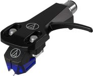 Audio-Technica AT-XP3/H Cartridge Mounted with AT-HS6BK Headshell Blue