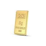 Joyalukkas Assayer Certified 5 gm, 24k (999) Yellow Gold Precious Bar