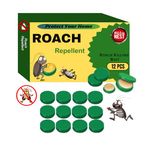 Natural Cockroach Killer for Kitchens, Bathrooms, and Cabinets, cockroach killer gel, roach repellent for cockroach, for Indoor Cockroach Control, Insect Control (12 PCS)