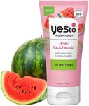 Yes To Watermelon Daily Facial Scrub, Invigorating and Exfoliating Cleanser That Melts Away Make Up, Lightly Hydrates With Antioxidants and Vitamin C, Natural, Vegan & Cruelty Free, 4 Ounce (Pack of 6)