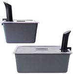 VÄESKE Large Insulated Sous Vide Container with Lid | Compatible with Most Sous Vide Cookers (26 QT) (12 + 26 QT)