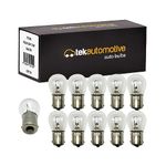 Tek Automotive 241 P21W 24V Bulbs for Lorry Brake Tail Indicator Reverse Fog Light 24V 21W BA15S Truck Bulb - Box of 10