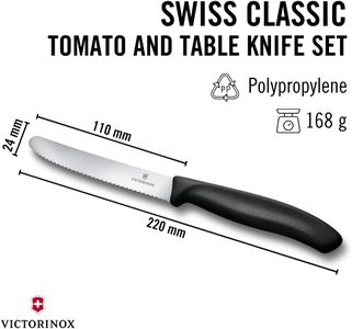 Victorinox Swiss Classic 6-Piece Knife Set – Stainless Steel Blades