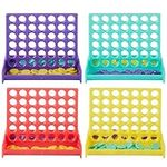 The Twiddlers 24 Pack Mini 4 in a Row Games for Kids Age 3+ (4 Colours) Line Up Mini Board Games for Education, Travel, Camping, Operation, Kids & Family