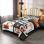 Feelyou Boys Construction Bedding Set Kids Machinery Truck Comforter for Boy Construction Site Car Vehicle Decor Comforter Set Excavators Quilt 2Pcs Twin Size Boys