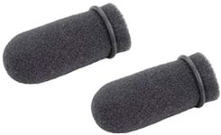 Crystal Mic Two (2) Replacement Aviation Microphone windscreens for David Clark M7 / M55 Microphones