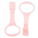 CLISPEED Baby Standing Support 1 Pair of Baby Pull up Rings for Playpen Baby Crib Pull Ring Playpen Baby Walking Exercises Assistant Rings Bed Stand Up Ring Walking Assistant Pull up Ring