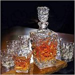 Crystal Whiskey Decanter Set