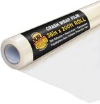 Dura-Gold Crash Wrap Film, 36-inch x 100' Roll - Strong Clear Auto Collision Wrap, Weather, Rain, Dust Protection for Damaged Vehicles, Broken Car Windows Windshields - Attaches Securely, Easy Removal