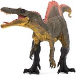 Juvale Spinosaurus Dinosaur Toy with Realistic Detail Movable Jaw, Plastic Dino Action Figurine for Boys, Birthday Gifts for Kids, 11.5x6x3.5 in