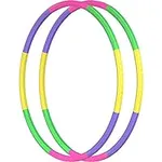 2 Pack Toy Color Hoop for Kids, Siz
