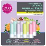 eos Flavorlab 2.0 - Super Soft Shea Lip Balm - 8 Pack