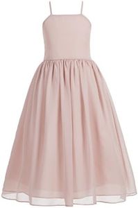 Criss Cross Chiffon Formal Flower Girl Dresses Junior Bridesmaid Dress 191 8