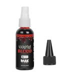 Fake Blood Makeup Realistic Fake Blood Washable Fresh High Pigment Halloween Blood Makeup For SFX Makeup Kit Zombie Vampire Cosplay Parties Accessories