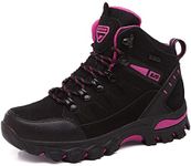 WOWEI Hiking Boots Lace-up Waterpro