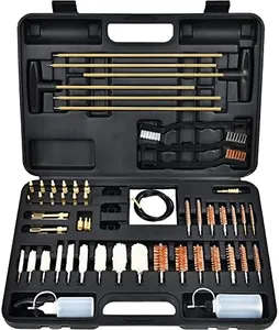 Gun Cleaning Kit Universal Supplies for Hunting Shooting, Handgun Pistol Cleaning Kit for All Guns Elite