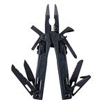 LEATHERMAN, OHT One Handed Multitool with Spring-loaded Pliers and Strap Cutter, Black with MOLLE Black Sheath