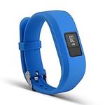 Bemodst Watchband for Garmin vivofit 3 Watch Wristbands, Garmin Replacement Pure Color Wrist Band Strap Soft Silicone Smartwatch Accessory Bracelet Band for Men Women (Light Blue)