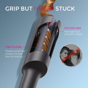 TYMO CURLPRO Rotating Curling Iron – 1.25" Barrel Hair Styler