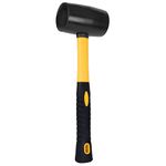 Wood Working Small Rubber Mallet - Dead Blow Hammer Set 16 Oz Laminate Flooring Accessories Rubber Mallet Hammer Handle Grip Camping Mallet Hammer Set - Craftsman Tools Tent Stake Mallet Soft Hammer