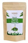 CENVEL® Organic Supreme Loose Green Tea Leaves | 100% Pure Natural Green tea | Single Estate Tea | Premium Large-Leaf Green Tea | Rich in Antioxidant | (150g, Organic Green Tea)