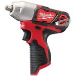 Milwaukee M12BIW38-0 3/8-inch Sub Compact Impact Wrench