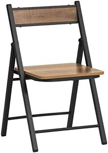 SoBuy Sedia pieghevole Sedia da cucina Altezza seduta 33cm Stile vintage 46x48x80 cm FST88-PF
