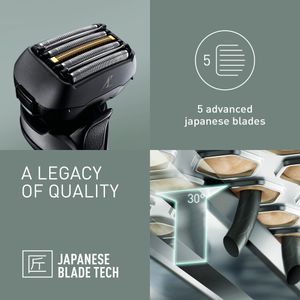 Panasonic 5-Blade Electric Shaver – Black, Wet & Dry
