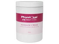 Physique Massage Creme 1000ml - Body Cream with Vitamin E - Perfect for Sports, Spa and All Types of Massage - Soft and Smooth Skin