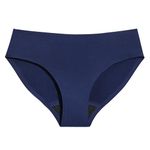 KNIX Super Leakproof Bikini, Leakproof Underwear, Period Underwear for Women, Machine Washable, Reusable, Midnight, Medium