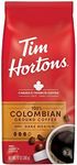 Tim Hortons Colombian, Medium-Dark Roast Ground Coffee, Perfectly Balanced, Always Smooth, Made with 100% Arabica Beans, 12 Ounce Bag