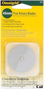Dritz Omnigrid 45mm Rotary Blade Refill- 5 per Package, Silver