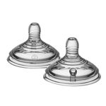 Tommee Tippee Closer to Nature Medium Flow Nipples, 2 Count