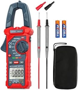 AstroAI Digital Clamp Meter Multimeter 2000 Counts Amp Voltage Tester Auto-ranging with AC/DC Voltage, AC Current, Resistance, Capacitance, Continuity, Live Wire Test, NCV, Blue