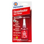 Permatex 27209 Red High Temperature 272 Threadlocker, 10mL