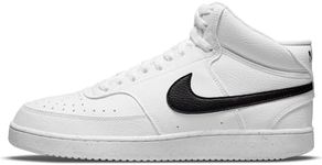 Nike Court Vision Mid NN, Men's Trainers, White, 12 US