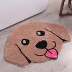 Cute Bath Mat Puppy Animal Rug - Pu