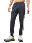 TECHNOSPORT Mens Polyester Regular Fit Solid Jogger for Activewear, Regular Use and Quick Dry - (MPP721CNG_Carbon Grey_L)